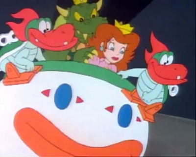 Captain N and the new Super Mario World