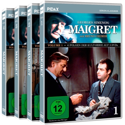 Maigret - Vol. 1-4 - Gesamtedition