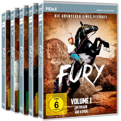 Fury - Die Abenteuer eines Pferdes - Gesamtedition