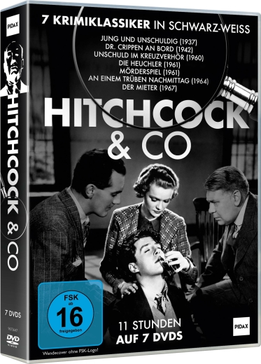 Hitchcock & Co - 7 Krimiklassiker in Schwarz-wei