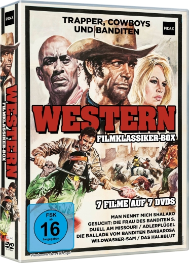 Western Filmklassiker-Box - Trapper, Cowboys und Banditen